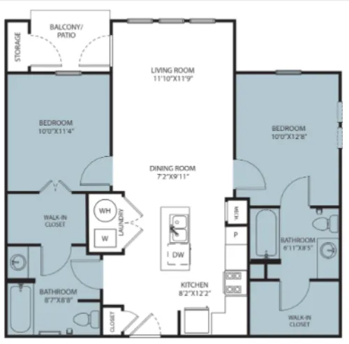 Sienna Pointe floor plan 1