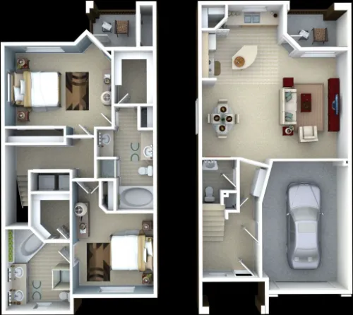 Spicewood Crossing Carrollton Floorplan 5