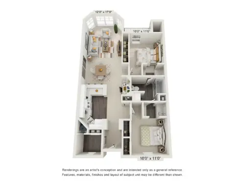 Stone Brook Seniors floor plan 1