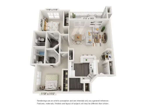 Stone Brook Seniors floor plan 2