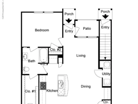 Summer House Apartments Angleton FloorPlan 3