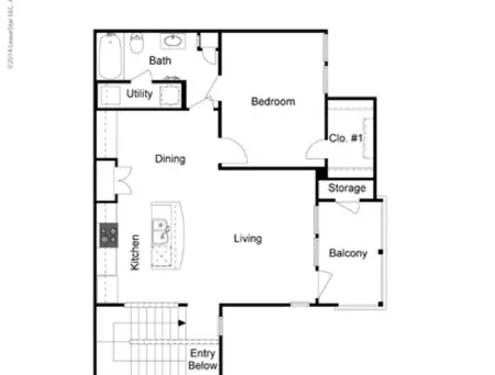 Summer House Apartments Angleton FloorPlan 4