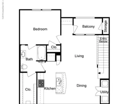 Summer House Apartments Angleton FloorPlan 6