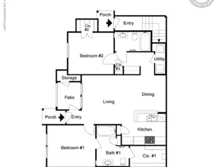 Summer House Apartments Angleton FloorPlan 7