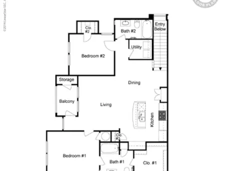 Summer House Apartments Angleton FloorPlan 9