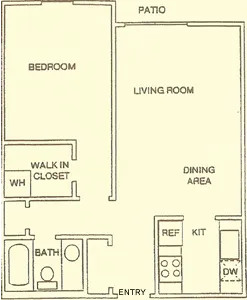 Summit Park Carrollton Floorplan 1