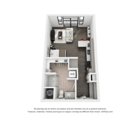 Switchyard Carrollton Apartment Floor Plan 3