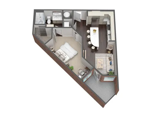 Switchyard Carrollton Apartment Floor Plan 6