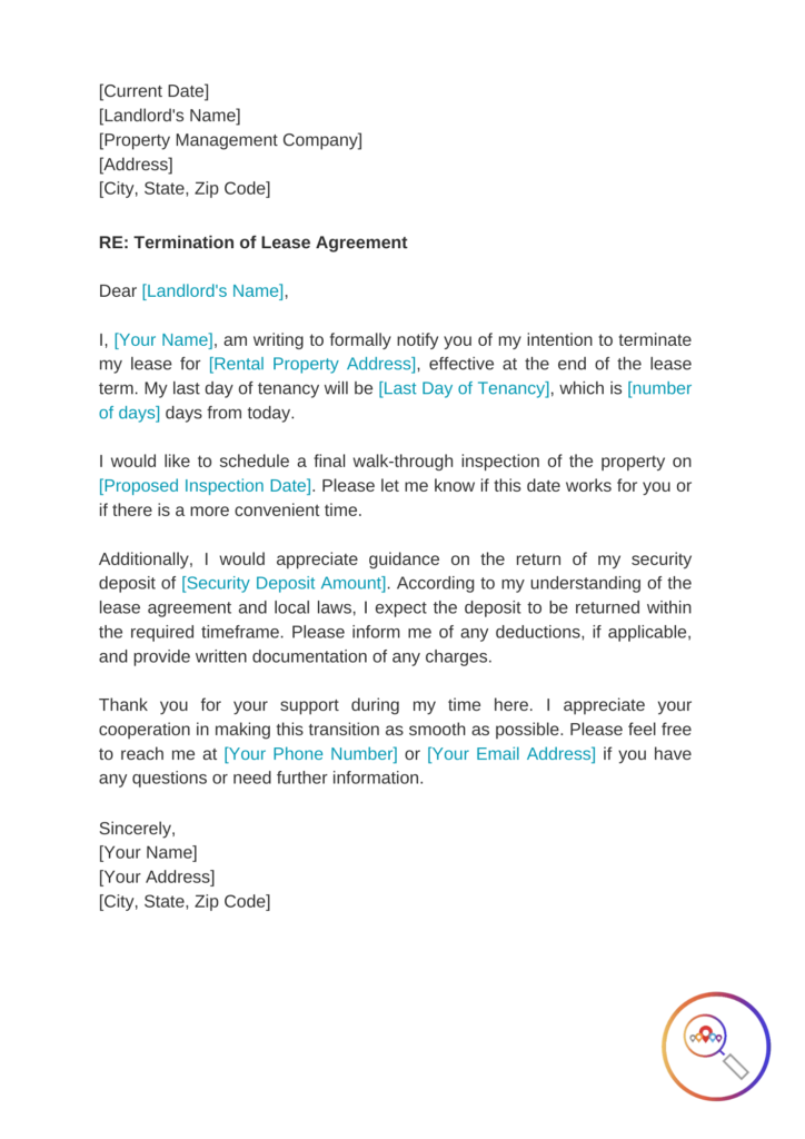 Termination of Lease Agreement 3