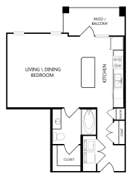 Terra Lago Apartments Rowlett Floorplan 1