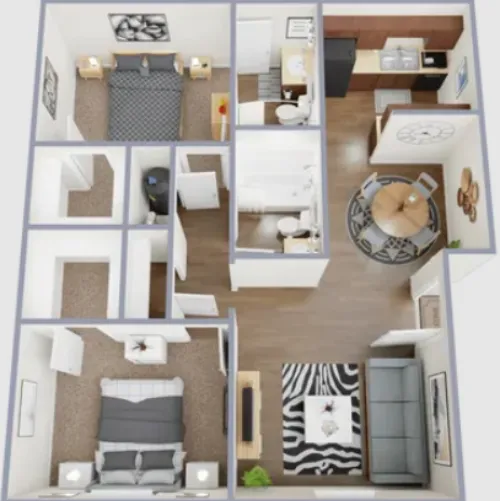 The 1856 floor plan 1