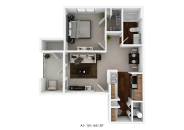 The Abram Garland Floorplan 1