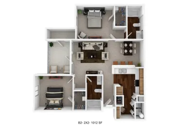 The Abram Garland Floorplan 4