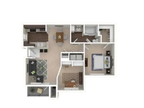 The Atlantic Palazzo floor plan 1