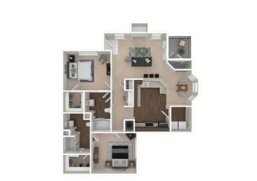 The Atlantic Palazzo floor plan 2