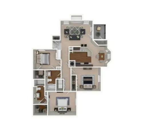 The Atlantic Palazzo floor plan 2