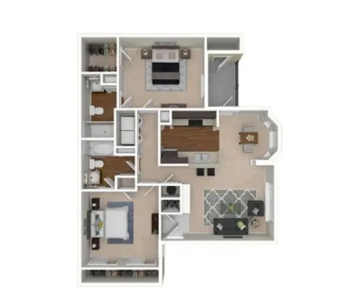 The Atlantic Palazzo floor plan 4