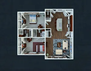 The Avenue at San Marcos floor plan 1