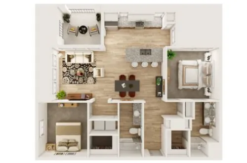 The Beacon at Pfluger Farm floor plan 4