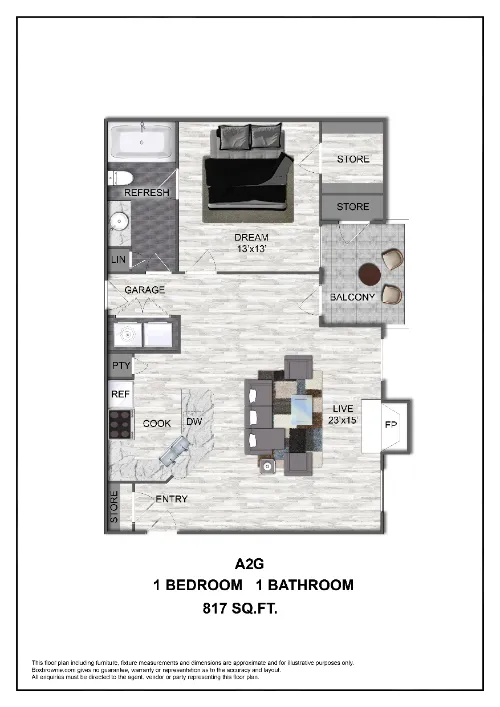 The Brook Frisco Floorplan 3