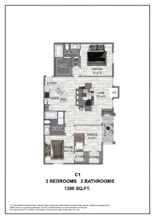 The Brook Frisco Floorplan 9