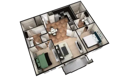 The Carmichael Frisco FloorPlan 012