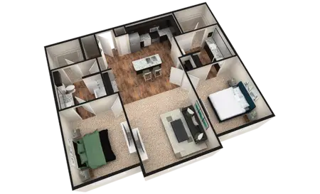 The Carmichael Frisco FloorPlan 014