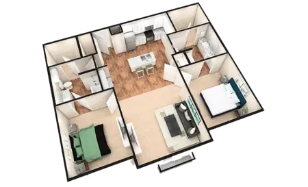 The Carmichael Frisco FloorPlan 015