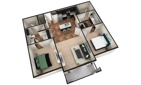 The Carmichael Frisco FloorPlan 016