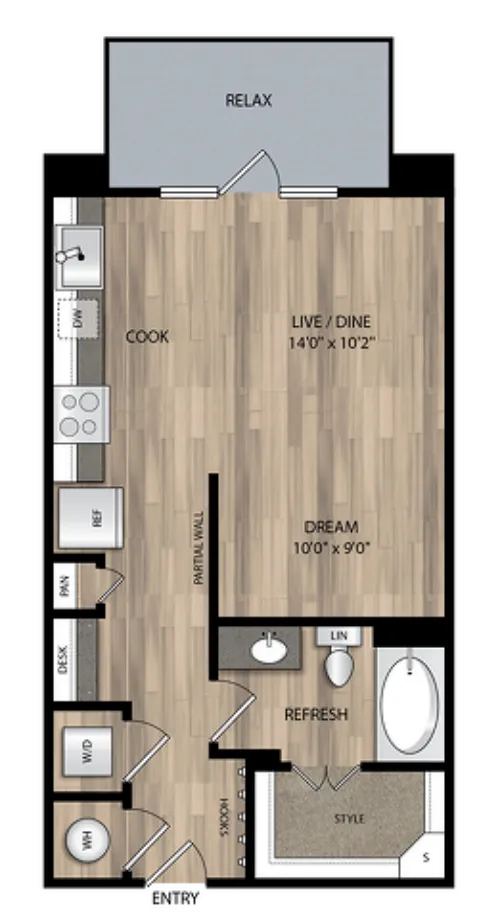 The Casey at Frisco Station Floorplan 2