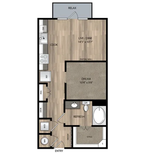 The Casey at Frisco Station Floorplan 3