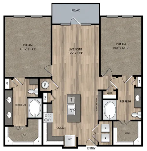 The Casey at Frisco Station Floorplan 6