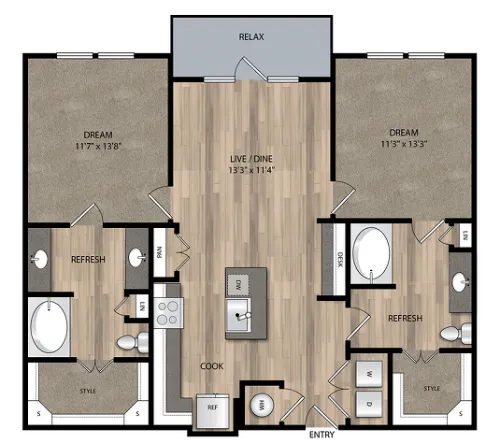 The Casey at Frisco Station Floorplan 7