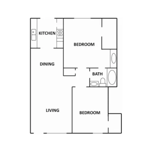 The Colony of San Marcos floor plan 2