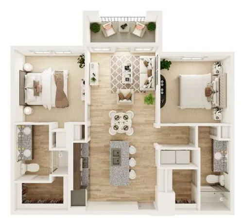 The Dalton floor plan 1