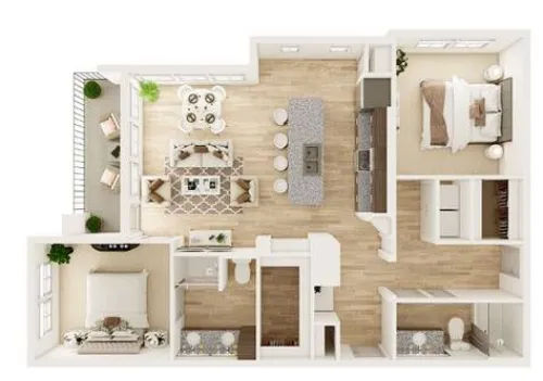 The Dalton floor plan 2