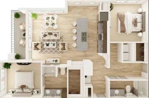 The Dalton floor plan 4