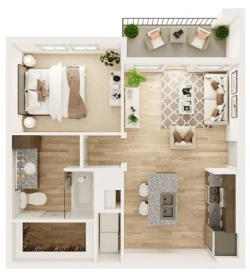 The Dalton floor plan 4