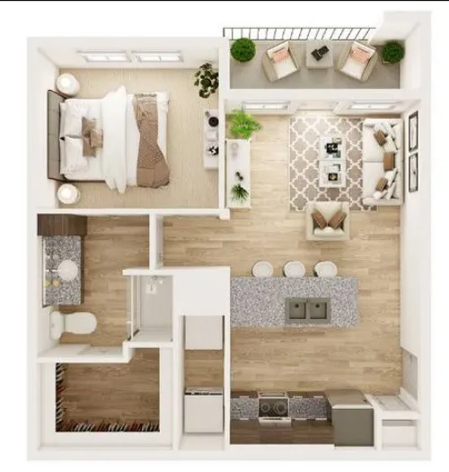 The Dalton floor plan 5