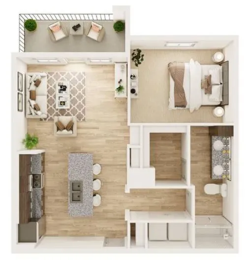 The Dalton floor plan 7