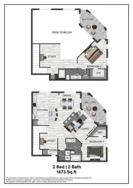 The Ellis Apartments Carrollton FloorPlan 14