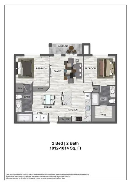 The Ellis Apartments Carrollton FloorPlan 9