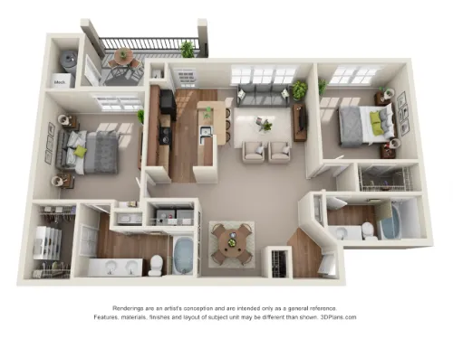 The Fairways at Star Ranch floor plan 2