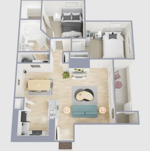 The Falls Round Rock floor plan 3