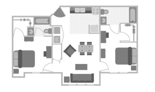 The Grove floor plan 1