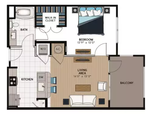 The Hendry Garland Floorplan 1