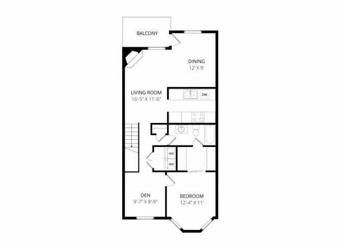 The Highlands Luxury Apartments floor plan 6