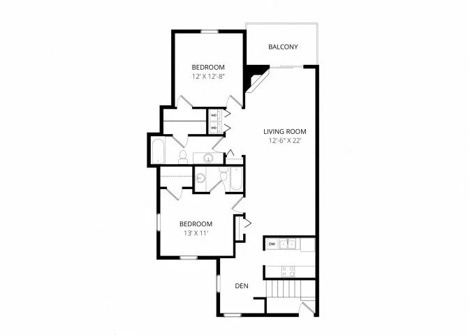 The Highlands Luxury Apartments floor plan 8