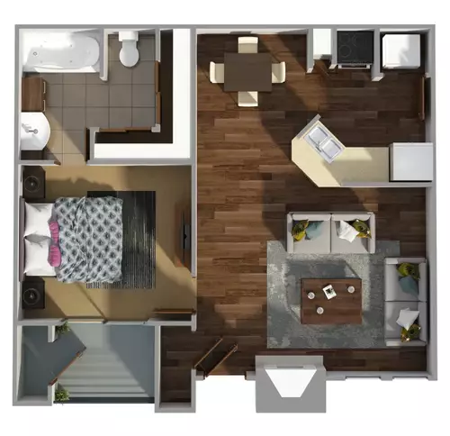 The Hills of Palos Verdes Floorplan 1