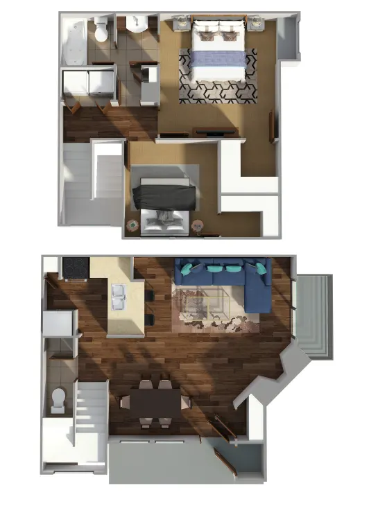 The Hills of Palos Verdes Floorplan 3